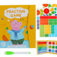 🔥Siste dag salg 48% rabatt🏅Montessori magnetisk bokbrøkpuslespill