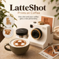 ✨50% RABATT NU!! ✨Retro kaffekonstkamera – Mekanisk latte-schablonpress