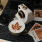 🎃 Halloween-tilbud – 50 % rabatt! 🔥Retro-apparat for kaffekunst – mekanisk sjablongprinter for latte