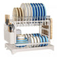 🔥50％ OFF🔥Premium 2-Tier Dish Rack🍽️✨ Elevate Your Kitchen Style✨