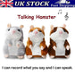 🐹 Spesialtilbud på siste dag – 50 % rabatt! ✨Snakkende hamster-kosedyr – gjentar alt du sier, nikker automatisk med hodet, kjempemorsomt for både barn og voksne.🎁