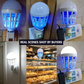 LED-myggpære – E27 skrusokkel, for innendørs/utendørs bruk