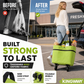 2-i-1 sammenleggbar handlekurv