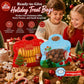 🎅SISTE DAGS-TILBUD 50 % RABATT!!🎁Enkel å fylle, enkel å forsegle🎄 Festlige selvforseglende godteriposer – med motiv av julenissen og snømannen | Kan lukkes igjen, egnet for matvarer og perfekte til kaker, sjokolade og små gaver⛄