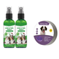 🍃Naturlig loppe- og flåttspray for hunder og katter🐾 Hold ditt kjære kjæledyr fritt for skadedyr