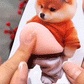 3D Søt Shiba Inu Selvklebende Dørstopper & Stressball
