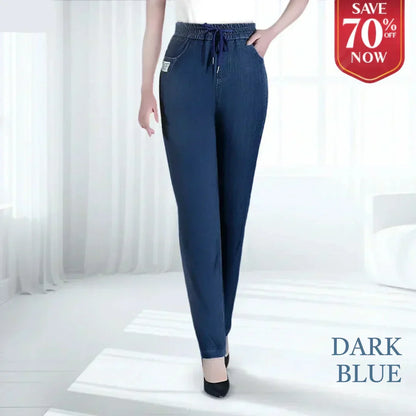 ⏳Begrenset tidsbegrenset 48 % rabatt!!💕👖Høy midje, ultra-elastiske mom jeans