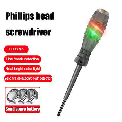 2-in-1 High Torque Strong Magnetic Screwdriver Electricity Detector