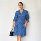 💥Hot Sales-49% OFF👗Women's Trendy Leopard Print V-Neck Loose Fit Dress