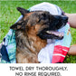 🔥Rinse-Free Dog Shampoo Mitts – Hypoallergenic Pet Bath Wipes, 6 Packs