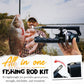 🎣All-in-one Telescopic Fishing Rod Kit🐟
