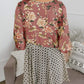🌸Vårsalg 49 % rabatt🌸Blomstrete kimono-cardigans for damer med volanger på ermene, snøring og løst snitt i boho-stil