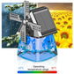 🌤️Solar-powered Windmill Aroma Car Air Freshener🍃