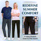 💖SISTE DAGS SALG 48 % RABATT💖🎁Unisex Ultra Myke Stretch Perfect Falling Casual Bukser 2