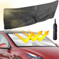 🚗 Sammenleggbart biltrekk ✨☀️ Blokkerer UV og varme ❄️🛡️ Beskytter dashbord og interiør