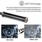 🔍 48 % RABATT! ✨ 3-I-1 ENDOSKOP - 2,0 MP HD med 6 LED-lys, IP67 vanntett, kompatibel med smarttelefoner for hjemmeinspeksjon og gjør-det-selv-prosjekter 📱🛠️