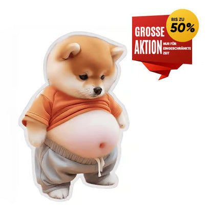 3D Søt Shiba Inu Selvklebende Dørstopper & Stressball