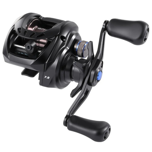 🌞Frisk inn i våren med 48 % rabatt!🎣 DC Baitcasting fiskesnelle - Digitalt bremsesystem (Si farvel til tilbakeslag!) - 7.2:1 høy hastighet - For rovfisk i ferskvann og saltvann