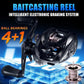 🌞Frisk inn i våren med 48 % rabatt!🎣 DC Baitcasting fiskesnelle - Digitalt bremsesystem (Si farvel til tilbakeslag!) - 7.2:1 høy hastighet - For rovfisk i ferskvann og saltvann