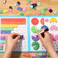🔥Siste dag salg 48% rabatt🏅Montessori magnetisk bokbrøkpuslespill