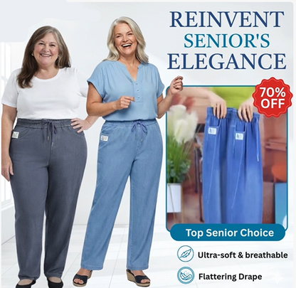 ⏳Begrenset tidsbegrenset 48 % rabatt!!💕👖Høy midje, ultra-elastiske mom jeans