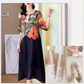 💃2025 New Arrival Pre-Sale💕Women's Elegant Flowy Floral Print Plus Size Dress