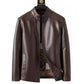 ❄️Winter Specials❄️Men’s Warm Plush Lining Leather Jacket