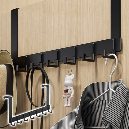 💥No-Drill Over-Door Hook Rack