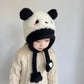 💝Plush Animal Beanie Hat with Ear Flap💕