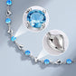 🌊[Heart of the Ocean]🩷Sweet Sparkling Zirconia Bracelet✨