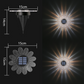 🌤️Solar-Powered Waterproof Outdoor Decorative Light✨