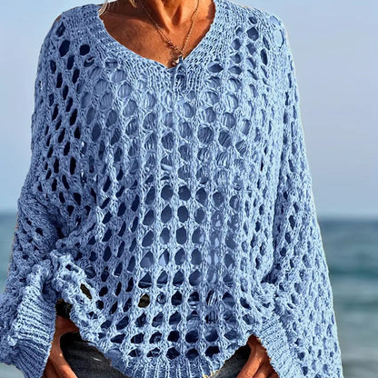 ⏳Begrenset tidsbegrenset 48 % rabatt⏰Heklet strikketopp til dame🧶👚