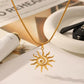 🔆Elegant Stylish Openwork Sun Necklace💕