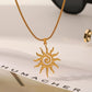 🔆Elegant Stylish Openwork Sun Necklace💕
