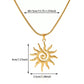 🔆Elegant Stylish Openwork Sun Necklace💕