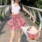 💕Lightweight Slimming Floral Ruffle Tiered Skirt✨