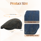 🍃Unisex Denim Newsboy Cap