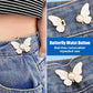 🌸🦋 KJØP 1 FÅ 1 GRATIS 🎁💜 Avtakbar sommerfuglspenne i midjen – Ingen verktøy, justerbar passform for jeans, skjørt og kjoler, skaper timeglassform ✨👗💃