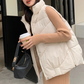 🍂Women's Loose Stand Collar Outerwear Vest