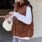 🍂Women's Loose Stand Collar Outerwear Vest