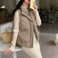 🍂Women's Loose Stand Collar Outerwear Vest