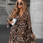 🍂Elegant V-Neck Long-Sleeve Printed Dress