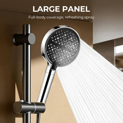 🎄Juletilbud ALLTID 48 % RABATT!🔥 Høytrykksregndusj med justerbar stråle – 15 cm stort panel og 7 moduser for den ultimate dusjopplevelsen!