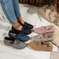 Komfortable, uformelle loafers for kvinner