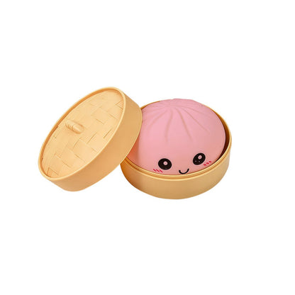 Søt dumpling-klemmeleke med dampkoker