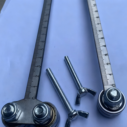📏 48 % RABATT NÅ! 🔪 Linjal i rustfritt stål for sirkelsag – Presisjonssnitt, slitesterk og perfekt for trebearbeidingsprosjekter – rene, rette kutt hver gang 🛠️