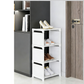 👠 48 % RABATT NÅ! 🚪 Vertikal skohylle til inngangsparti – Plassbesparende, solid metallramme og enkel montering 👟
