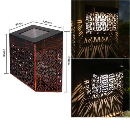 📢📢48 % rabatt!! ⏰Soldrevet LED-vegglampe for stier og hager💡