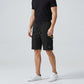 Casual cargoshorts for menn med snøring i livet