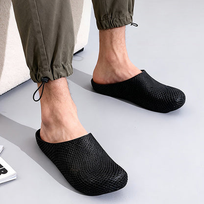 Unisex pustende slip-in tøfler med nettinghull